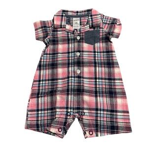 Carter Infant Multicolor Romper- NB